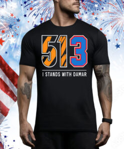 513 i stands with Damar Tee Shirt