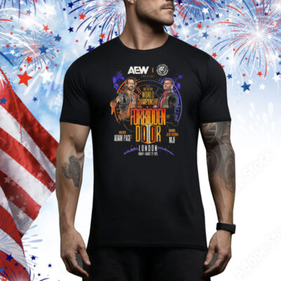 AEW Forbidden Door 2025 Matchup Hangman Adam Page vs MJF Tee Shirt