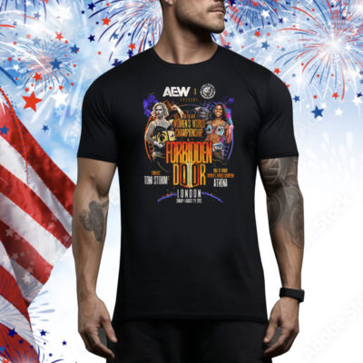 AEW Forbidden Door 2025 Matchup Toni Storm vs Athena Tee Shirt