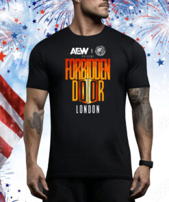 AEW x NJPW Forbidden Door 2025 Tee Shirt