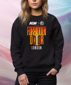 AEW x NJPW Forbidden Door 2025 Tee Shirt