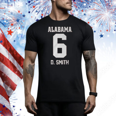 Alabama Football DeVonta Smith 6 Tee Shirt