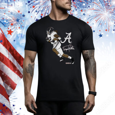 Alabama Football Derrick Henry Superstar Pose Tee Shirt