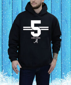 Alabama Football Germie Bernard 5 Stripe Tee Shirt