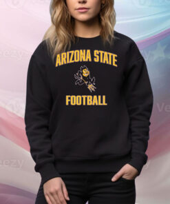 Arizona State Football Sparky Logo Tee Shirt