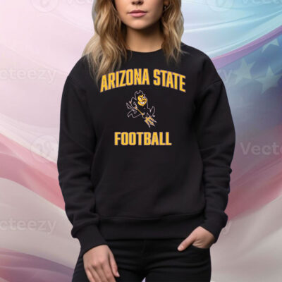 Arizona State Football Sparky Logo Tee Shirt