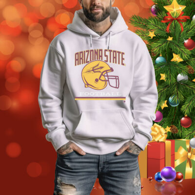 Arizona State Football Vintage Helmet Tee Shirt