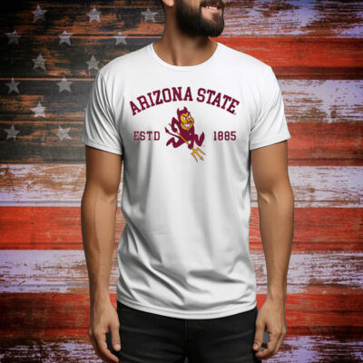 Arizona State Sun Devils Established 1885 Tee Shirt