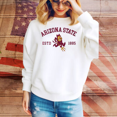 Arizona State Sun Devils Established 1885 Tee Shirt