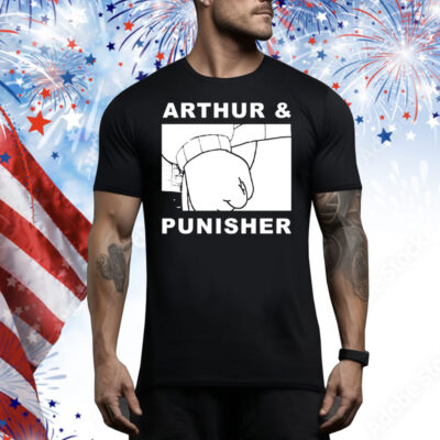 Arthur and punisher Tee Shirt