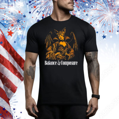 Balance And Comp Wicked Lady Black Tee Shirt