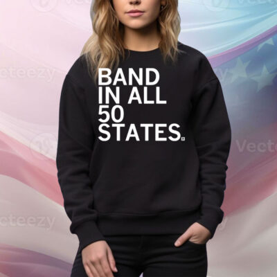 Band In All 50 States Heavyweight Tee Shirt