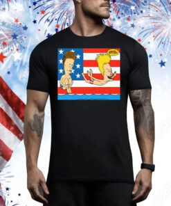 Beavis And Butthead Rock Americana Tee Shirt
