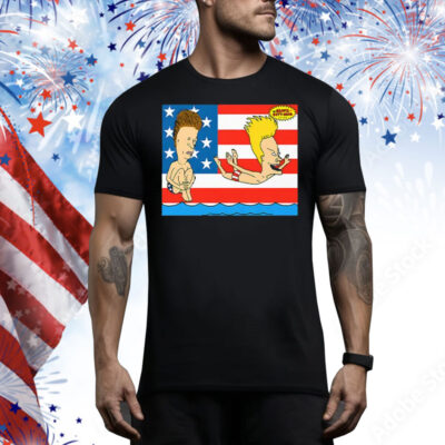 Beavis And Butthead Rock Americana Tee Shirt