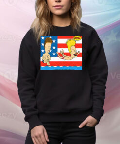 Beavis And Butthead Rock Americana Tee Shirt