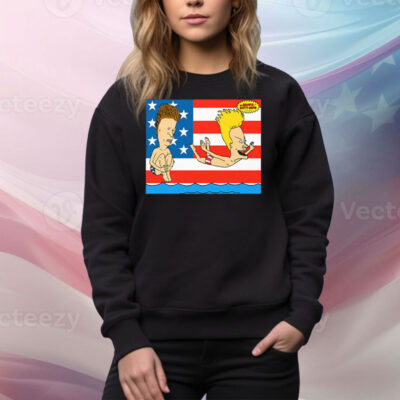 Beavis And Butthead Rock Americana Tee Shirt