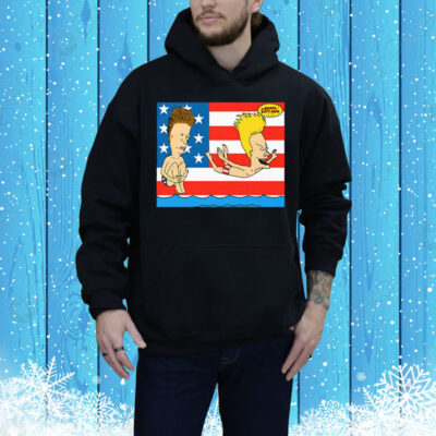Beavis And Butthead Rock Americana Tee Shirt