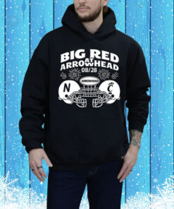 Big Red Arrowhead Football Nebraska Vs Cincinnati 08-28 Tee Shirt