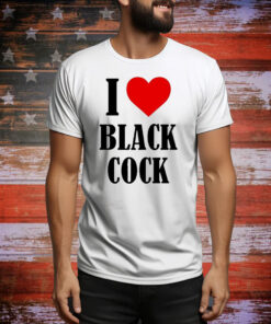 Bryce Hall Wearing I Love Black Cock Tee Shirt