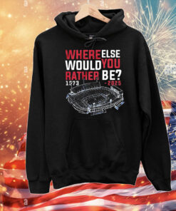 Buffalo Bills where else would you rather be 1973-2025 T-Shirt