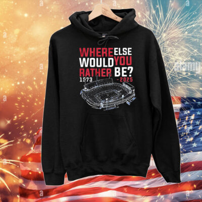 Buffalo Bills where else would you rather be 1973-2025 T-Shirt
