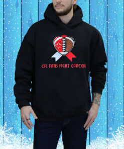 CFL fans fight cancer Tee Shirt
