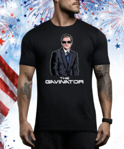California Governor San Francisco Gavin Newsom The Gavinator Tee Shirt