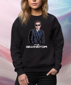 California Governor San Francisco Gavin Newsom The Gavinator Tee Shirt