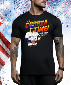 Carlos Correa Houston Astros it’s Correa time in Houston Tee Shirt