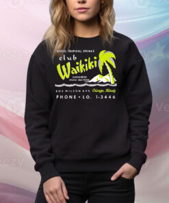 Club Waikiki Chicago IL Tiki Bar Tee Shirt