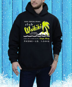 Club Waikiki Chicago IL Tiki Bar Tee Shirt