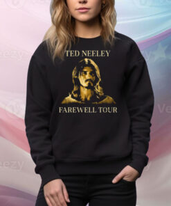 Cynthia Erivo Wearing Ted Neeley Farewell Tour Tee Shirt