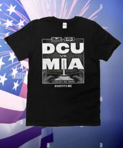 DCU vs MIA events DC 2025 T-Shirt