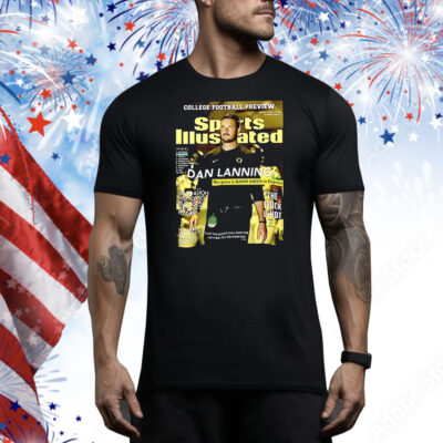 Dan Lanning sports Illustrated the grass is damn green in eugene Tee Shirt