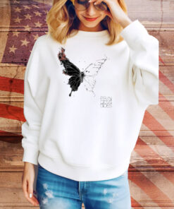 Princess Goes Butterfly Diagram Tee Shirt