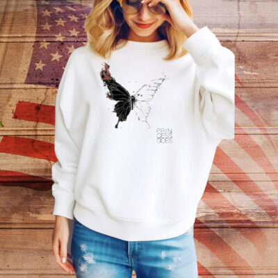 Princess Goes Butterfly Diagram Tee Shirt