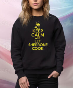 Don Thomas keep calm and let sherrone cook Tee Shirt