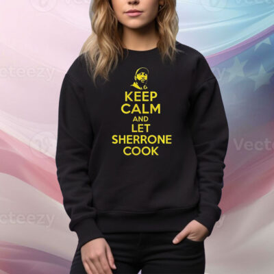 Don Thomas keep calm and let sherrone cook Tee Shirt