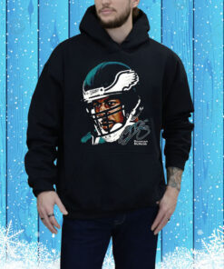 Donovan McNabb Philadelphia Eagles watercolor art big head Tee Shirt