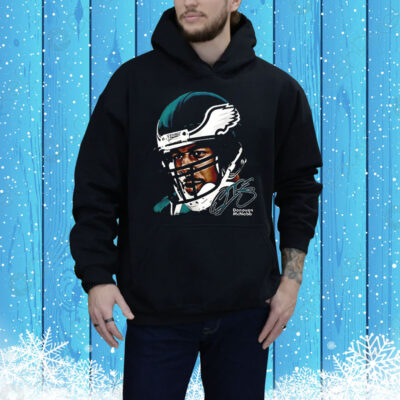 Donovan McNabb Philadelphia Eagles watercolor art big head Tee Shirt