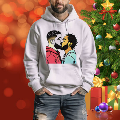 Drake and Kendrick kissing meme Tee Shirt