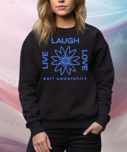 Earl Sweatshirt Live Laugh Love Flower Logo Tee Shirt
