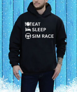 Eat sleep sim race Tee Shirt