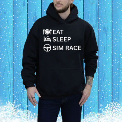 Eat sleep sim race Tee Shirt