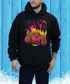 Fantastic Four Ben Grimm rock on Tee Shirt