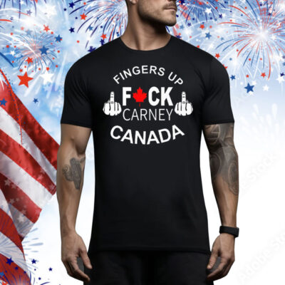 Fingers Up Fuck Carney Canada Tee Shirt