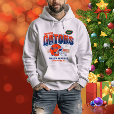 Florida Football Helmet Grid Tee Shirt