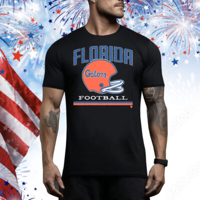 Florida Football Vintage Helmet Tee Shirt