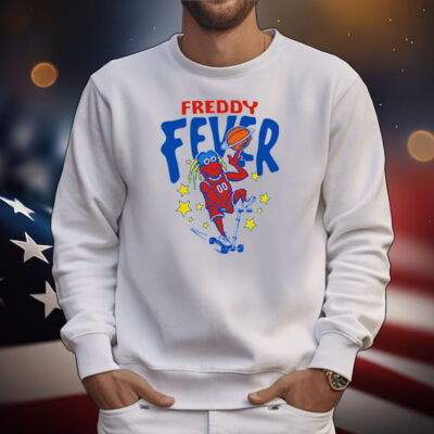 Freddy Fever Mascot Indiana Fever Basketball T-Shirt