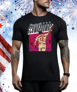 Here For The Schwarbomb Kyle Schwarber Tee Shirt